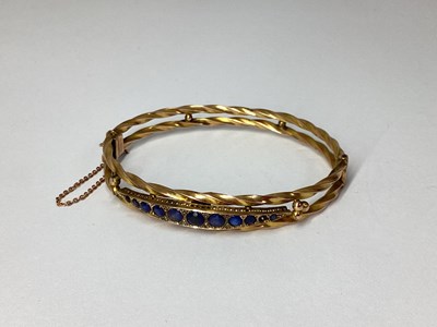 Lot 71 - A Chester Hallmarked 9ct Gold Antique Hinged...