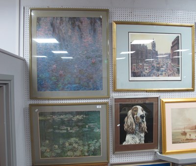 Lot 1435 - Peter Owen Jones 'Blue and Gold Morning',...