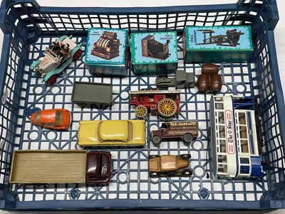 Lot 458 - A Small quantity of Diecast vehicles by Dinky,...