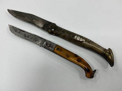Lot 395 - Laguole Style Knife Shaped Like Leg and Foot,...