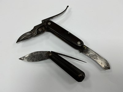 Lot 393 - Bonsa Cutlery Comp Germany Knife, one blade,...