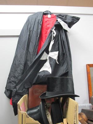 Lot 1002 - Hanbridge Black Silk Top Hat, approx 20.5 x...