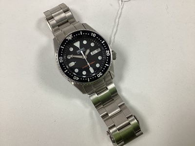 Lot 202 - Seiko; A Modern Diver's 200m Automatic Gent's...