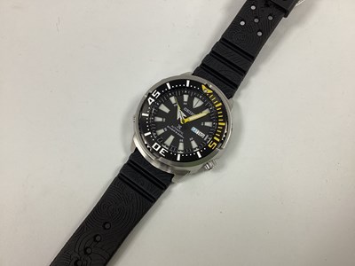 Lot 203 - Seiko; A Modern Baby Tuna Diver's 200m...