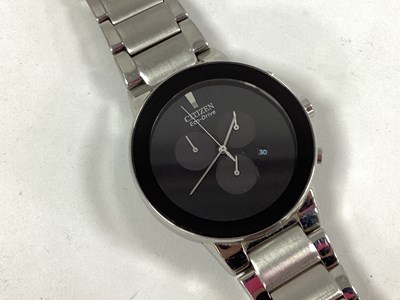 Lot 119 - Citizen; An Eco Drive Gent's Wristwatch, in...