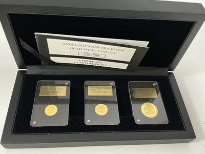 Lot 635 - 2023 London Mint Fine Gold Proof Angel 'A New...