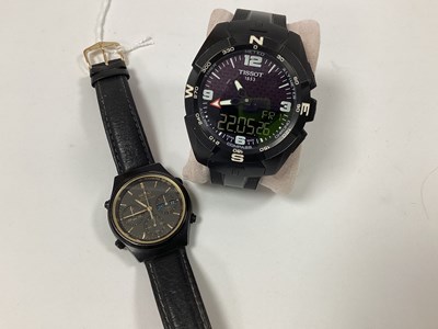 Lot 198 - Seiko; A Chronograph Quartz Gent's Wristwatch,...