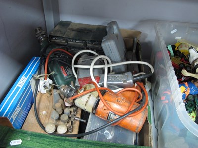 Lot 1136 - Bosch Drill, Black-Decker drill (sold for...