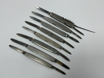 Lot 429 - Collection Of Eight Knives, Mills & Son...