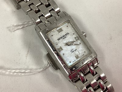 Lot 126 - Raymond Weil; A Modern Tango Ladies Wristwatch,...