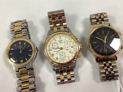 Lot 190 - Rotary Sport, (clasp faulty), Seiko SQ100,...