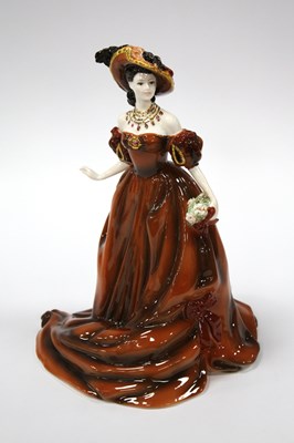 Lot 1230 - Coalport 'Lady De Winter' Figurine for Compton...