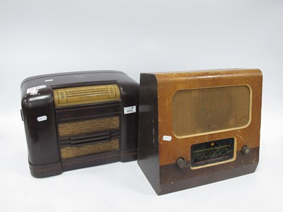 Lot 1412 - Two vintage radios by G. Marconi and PYE....