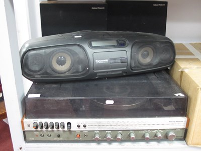 Lot 1422 - Panasonic RX-DX45 portable stereo CD system...