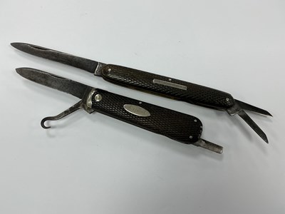 Lot 434 - A Pair Of Folding Pocket Knives, J. Dobie,...