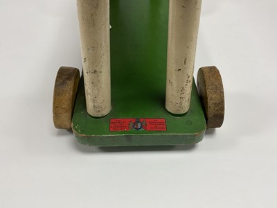 Lot 393 - A Mid XX Century Child's Wooden Ride On Horse...