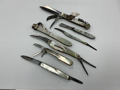 Lot 440 - Collection Of Seven Knives, Chapman Cutlers To...