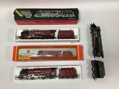 Lot 455 - Three Hornby 00 gauge "Duchess" class...