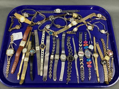 Lot 140 - A Selection of Assorted Ladies Wristwatches,...