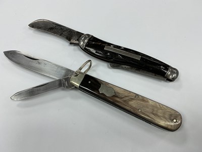 Lot 493 - Two Folding Pocket Knives, IXL Wostenholme,...