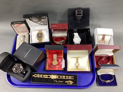 Lot 139 - Boxed Ladies and Gent's Wristwatches,...