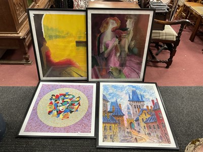 Lot 1017 - Linda Le Kinff, Krasnyansky (x 2) and Bellet...