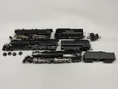 Lot 436 - Two HO scale American Mallet locomotives for...
