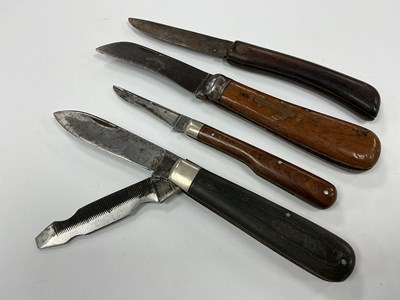 Lot 476 - Four Folding Knives, IXL Wostenholm, Two...