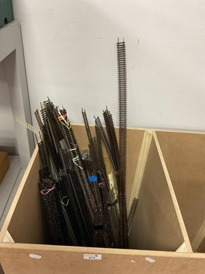 Lot 374 - A quantity of OO gauge straight track by...