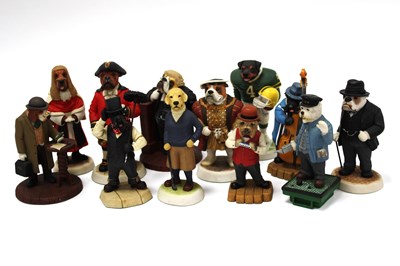 Lot 1201 - Doggie People (6), including bulldog Henry...