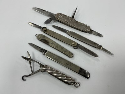 Lot 462 - Eye Witness Ring Knife, 8cm, Sheffield,...