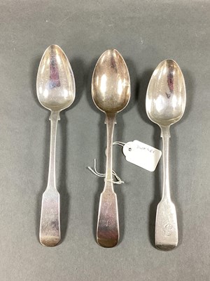 Lot 2 - Dundee Provincial Fiddle Pattern Spoon, RN,...