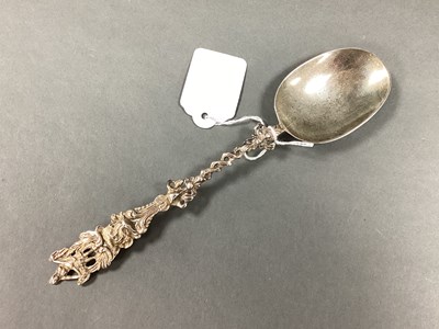 Lot 4 - A Decorative Hallmarked Silver Spoon, EP,...
