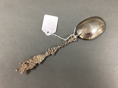 Lot 4 - A Decorative Hallmarked Silver Spoon, EP,...