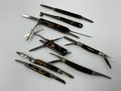 Lot 502 - Edgar Allen & Co. Multiblade Knife, 8cm,...
