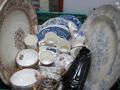 Lot 1008 - Wedgwood Susie Cooper 'Blue Anemone' Coffee...