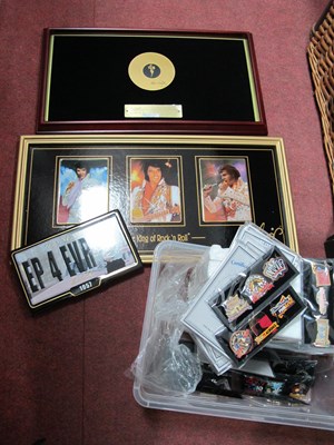 Lot 1041 - Elvis Presley Memorabilia by Bradford Exchange,...