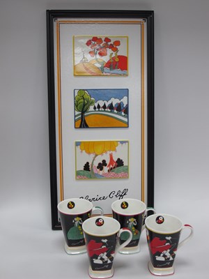 Lot 1190 - The Rich Designs of Clarice Cliff, Three...