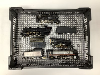 Lot 453 - Four HO scale North American locomotives: a...