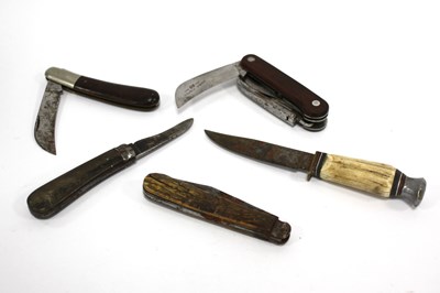 Lot 1282 - Pocket Knives - James Rodgers, Ibberson Double...
