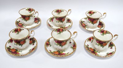 Lot 1180 - Royal Albert 'Old Country Roses' Tea Service...