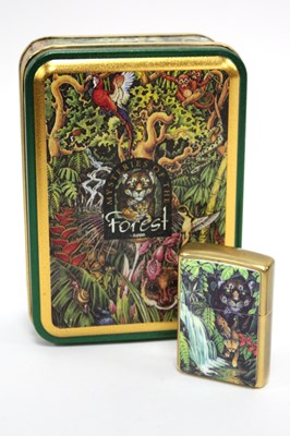 Lot 1288 - Zippo 'Mysteries of the Forest' Zippo Lighter,...