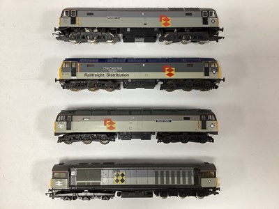 Lot 538 - Four 00 gauge "Sector" liveried diesel...
