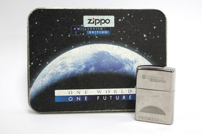 Lot 1289 - Zippo 'One World, One Future' Zippo Lighter...