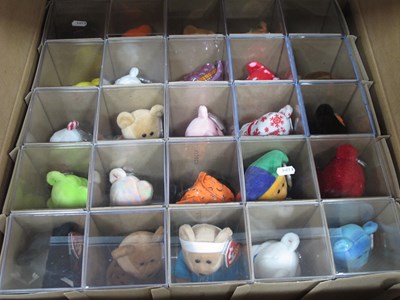 Lot 1421 - A box of twenty-five TY Beanie Babies in...