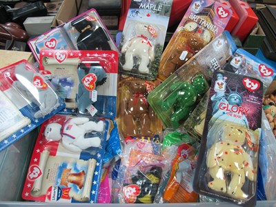 Lot 1101 - Large collection of 1990s Teenie Beanie Babies...