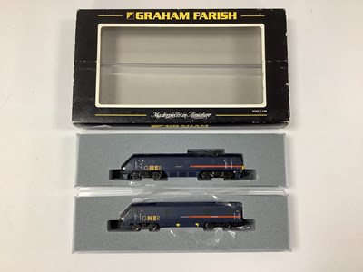 Lot 890 - A boxed Graham Farish N gauge Class 91...