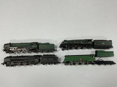Lot 894 - Four N gauge Pacific locomotives: a Graham...