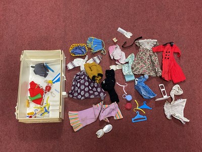Lot 328 - Five plastic dolls including Two Sindy Dolls...