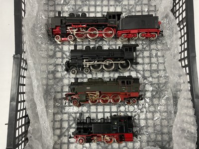 Lot 471 - Four HO scale German outline steam locomotives:...